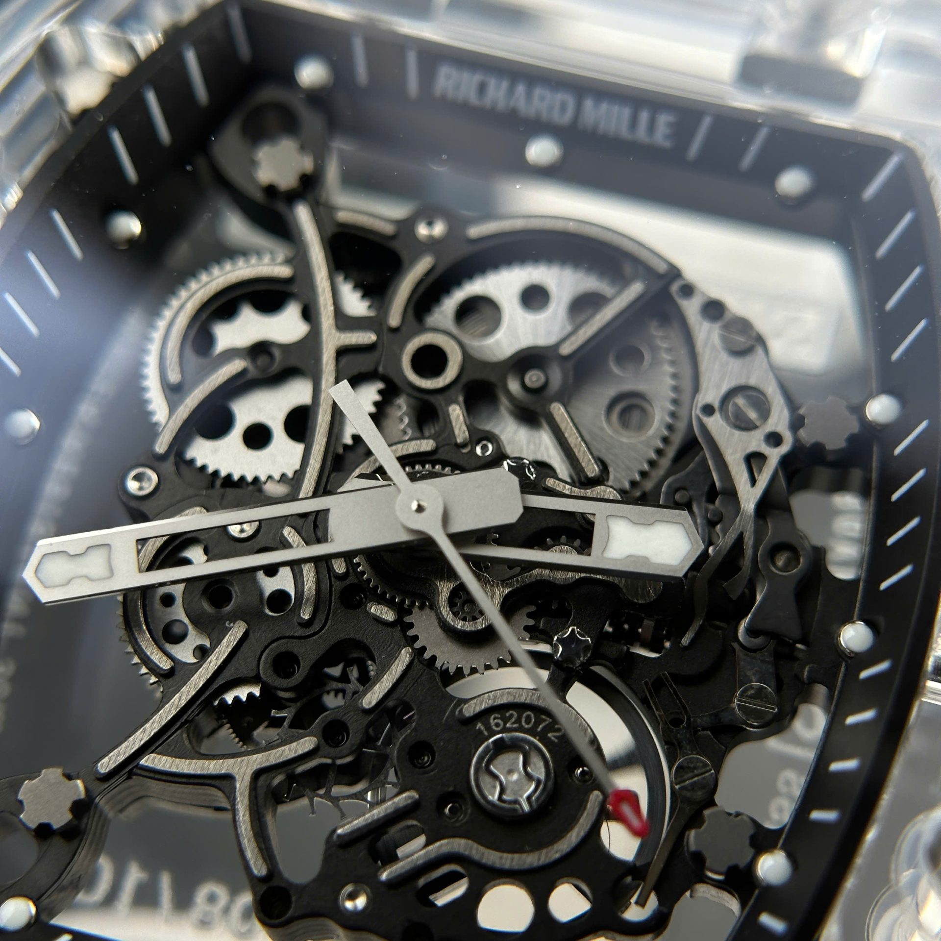 Richard Mille RM055 Sapphire Crystal Super Clone Watch Rubber Strap 45mm - Image 6