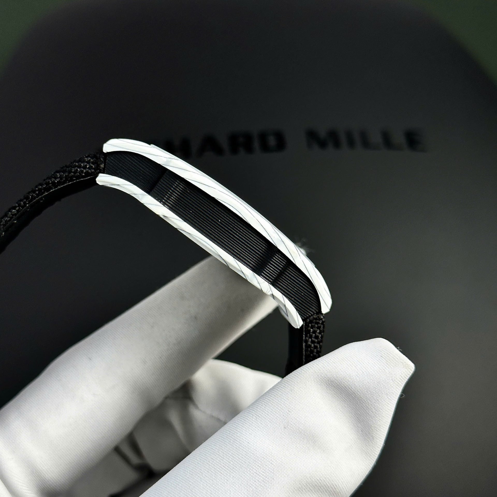 Richard Mille RM27-05 Rafael Nadal Replica Watch White Carbon Case 37.25×47.25mm - Image 6