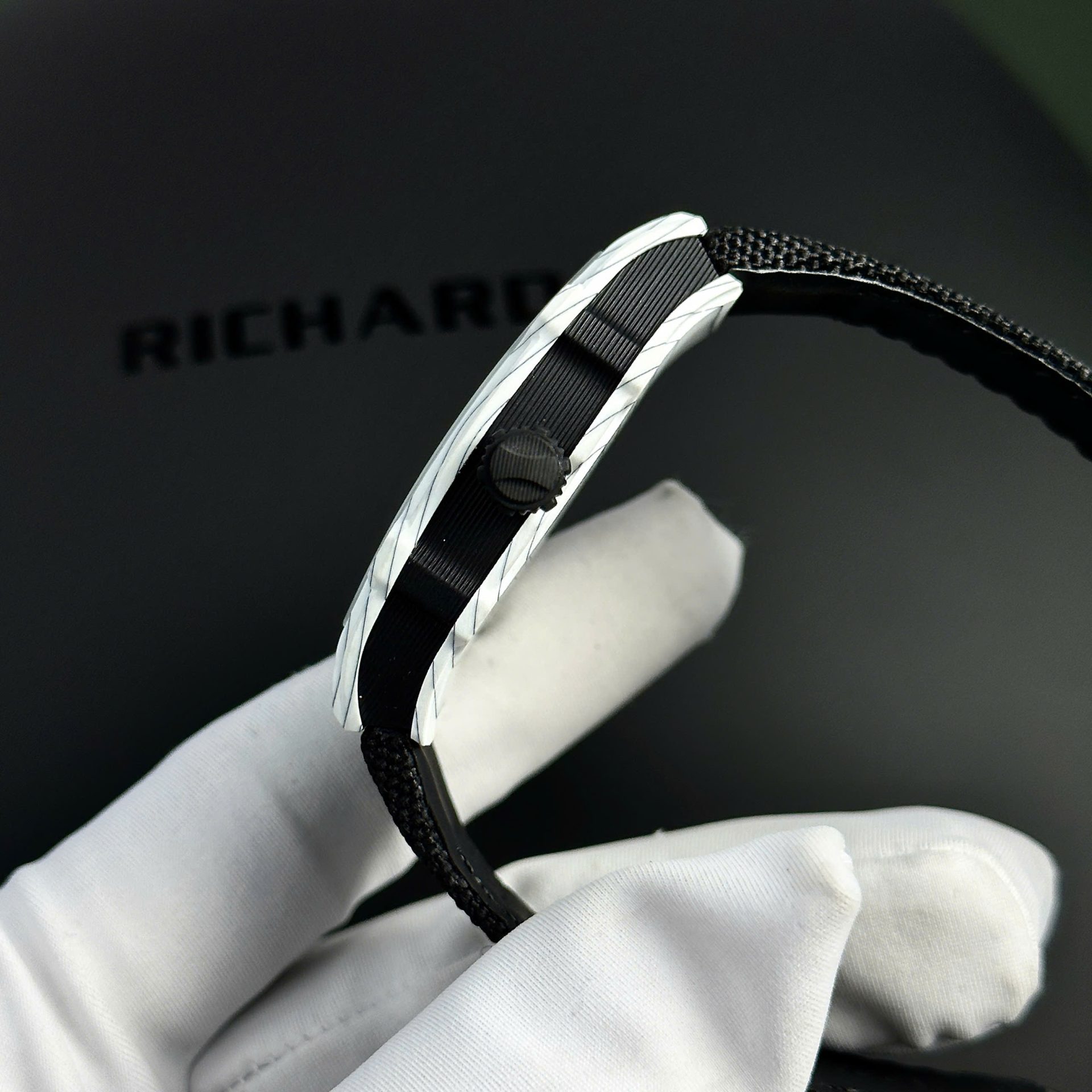 Richard Mille RM27-05 Rafael Nadal Replica Watch White Carbon Case 37.25×47.25mm - Image 5