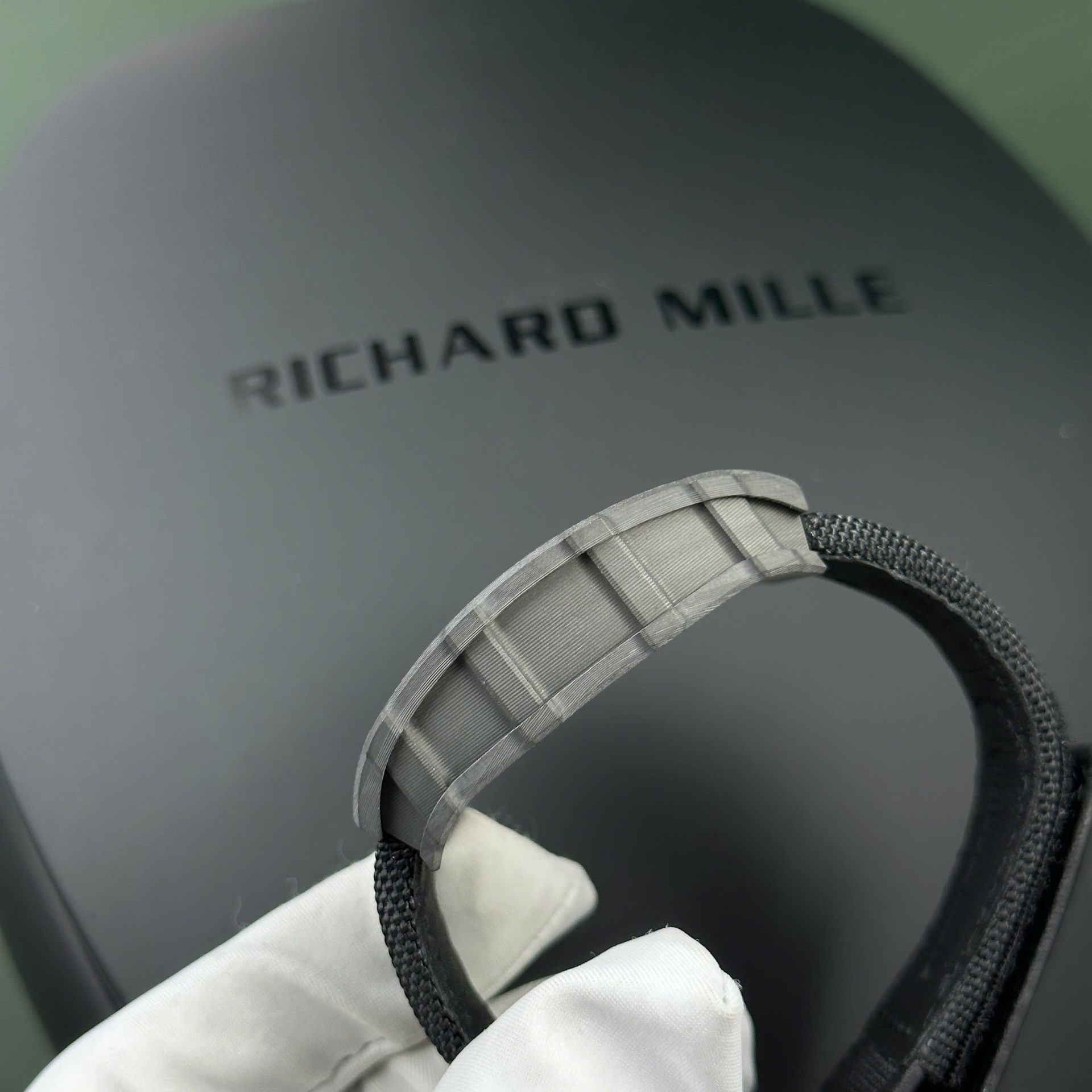 Richard Mille RM35-01 Replica Watch Carbon Case Fabric Nato StrapBBR Factory 44,5x50mm - Image 9