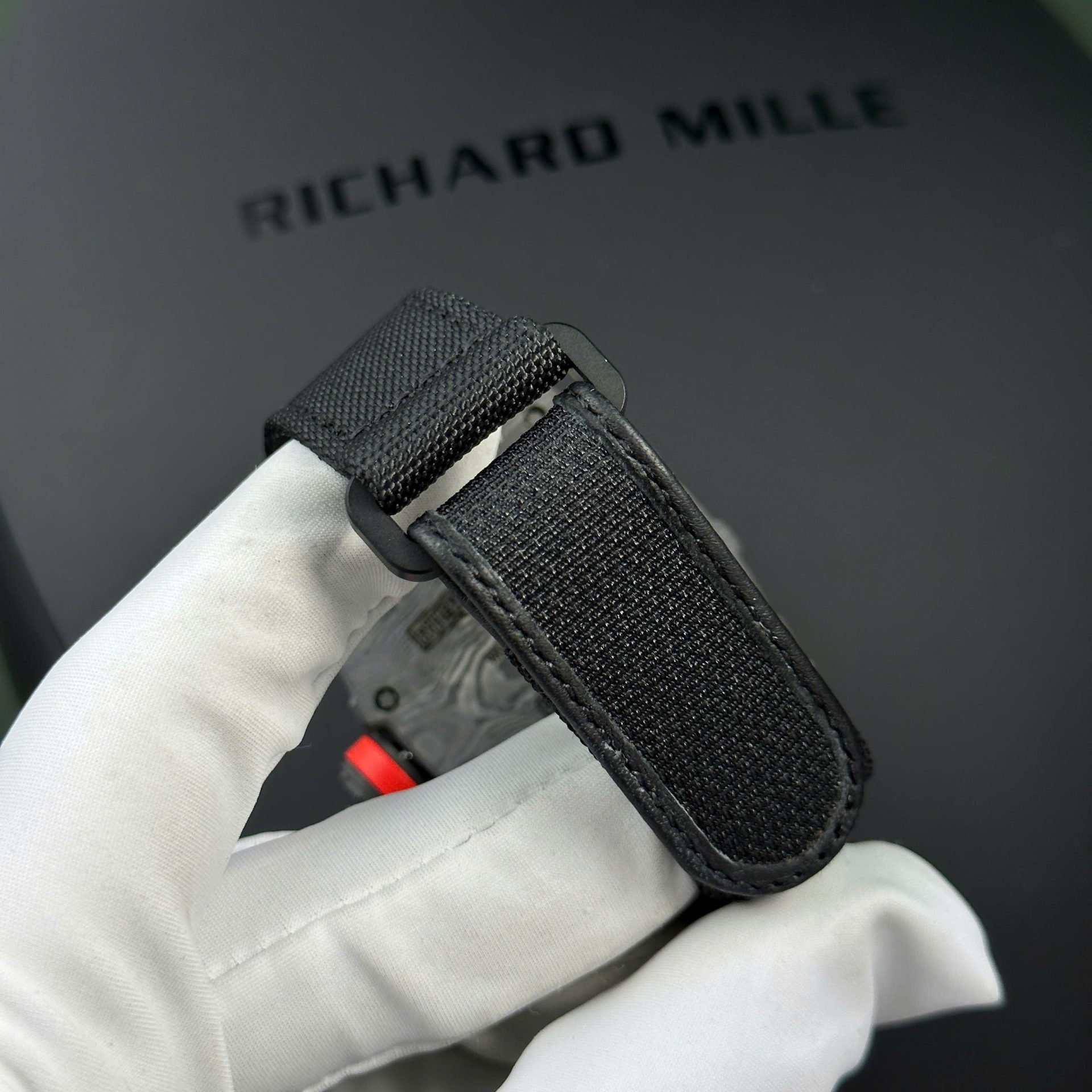 Richard Mille RM35-01 Replica Watch Carbon Case Fabric Nato StrapBBR Factory 44,5x50mm - Image 11