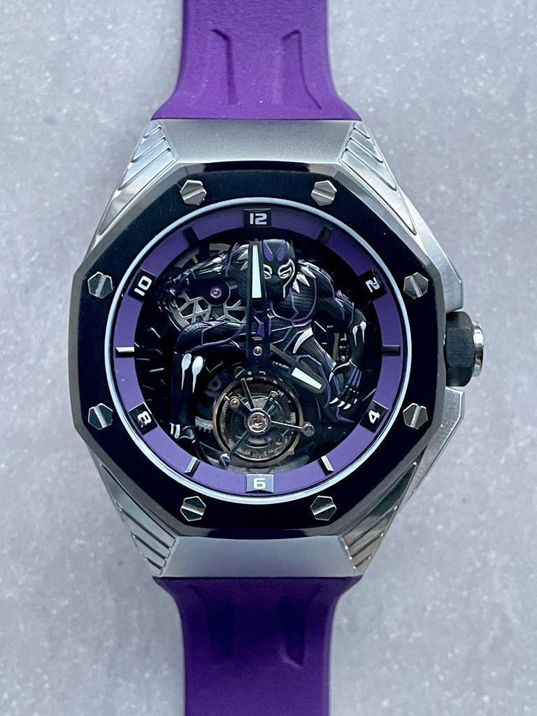 Royal Oak Concept Black Panther Flying Tourbillon Watch