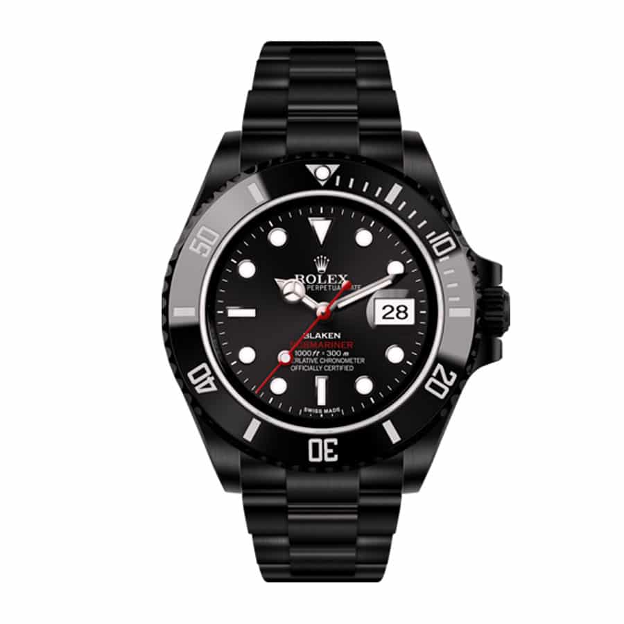 Rolex Submariner Date 116610N “Blaken” Super Clone