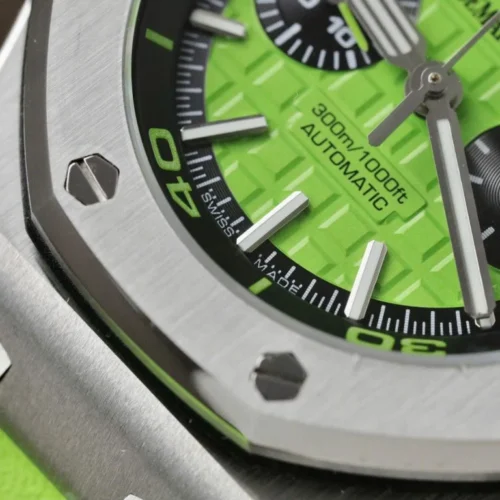 Audemars Piguet Royal Oak Offshore Chronograph Green Dial 42mm - Image 5