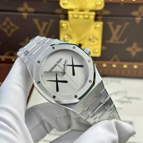 Royal Oak 41mm KAWS SS APSF 1:1 Best Edition White/XX Dial - Image 4