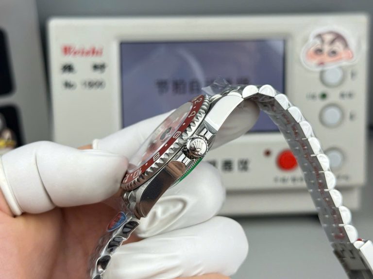 Rolex GMT-Master II Red Dial Calibre 3285 Super Clone Movement 40mm V3 - Image 7