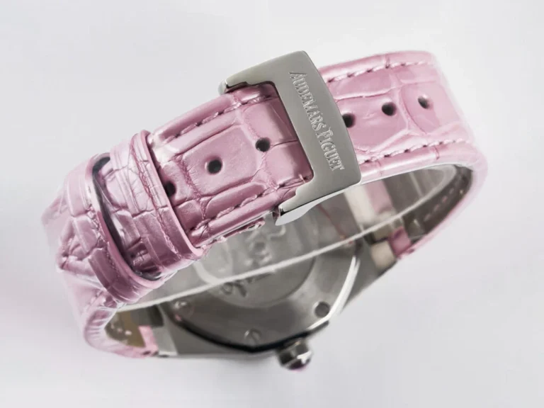 Royal Oak Offshore 33mm SS DRF Best Edition Pink Dial Diamonds Bezel - Image 9