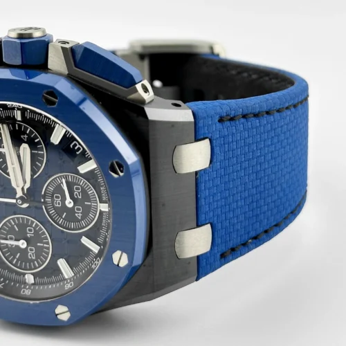 Audemars Piguet Royal Oak Offshore Selfwinding Chronograph Black/Blue Ceramic - Image 5