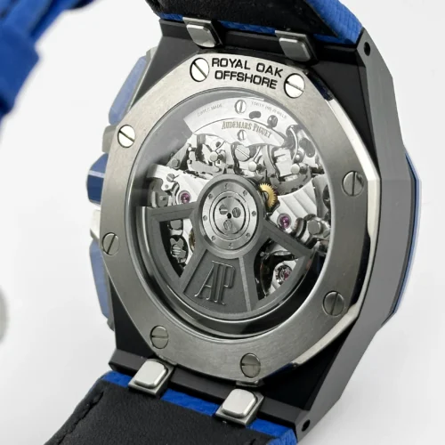 Audemars Piguet Royal Oak Offshore Selfwinding Chronograph Black/Blue Ceramic - Image 6