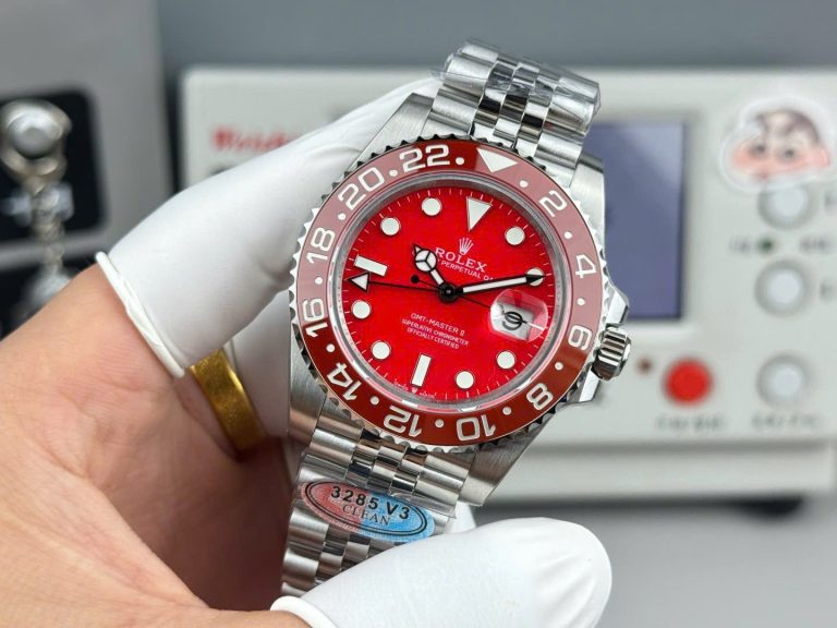 Rolex GMT-Master II Red Dial Calibre 3285 Movement 40mm - Image 4